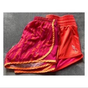 Nike and Rebook Athletic/ Running shorts